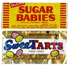 sugar babies & sweetarts