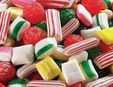vintage christmas candy