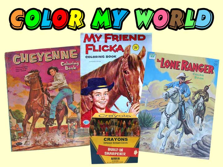 1960's coloring books