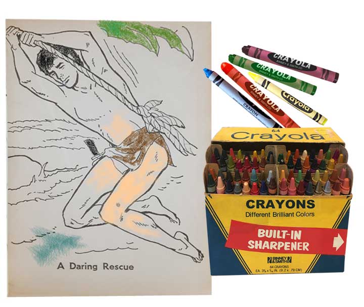 1960's crayons