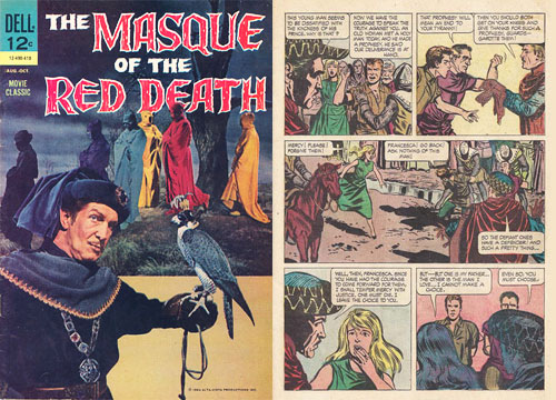 masque of the red death comic