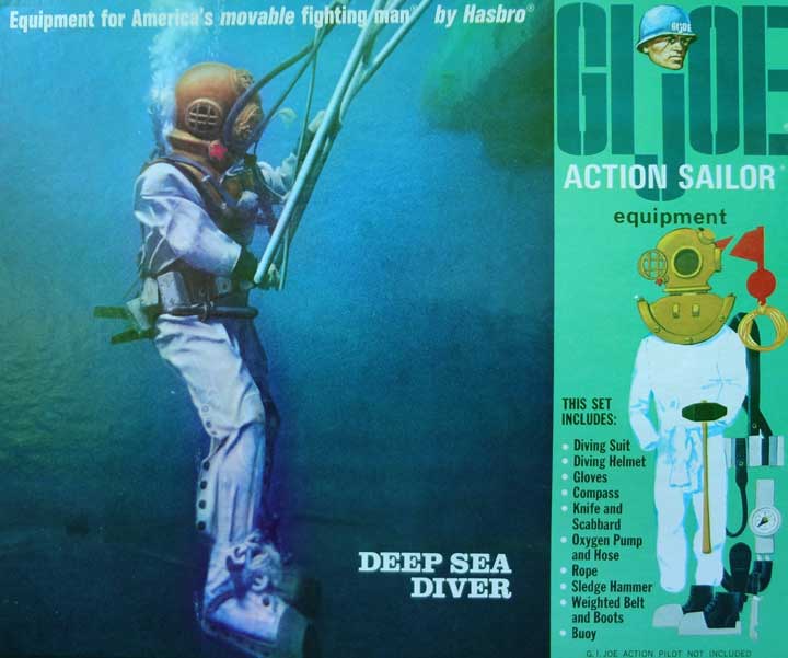 G.I. Joe deep sea diver box