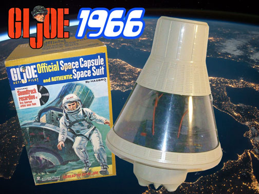 G.I. Joe space capsule