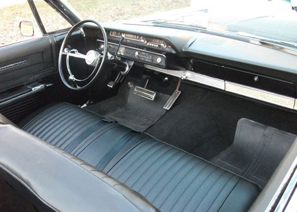 classic car interior