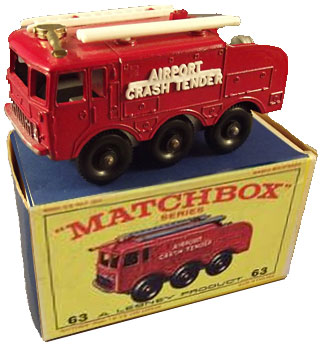 matchbox crash tender