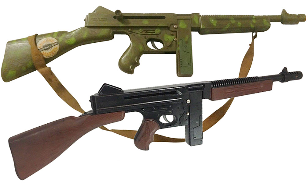 mattel tommyburst toy machine guns
