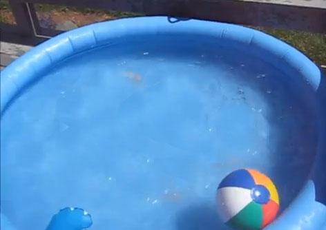 plastic child pool