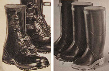 vintage rubber boots