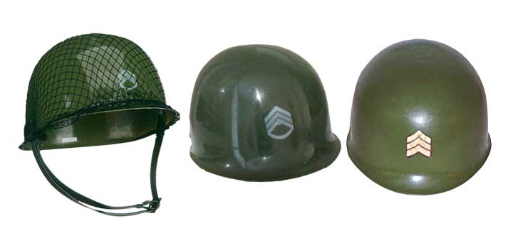 vintage toy army helmets