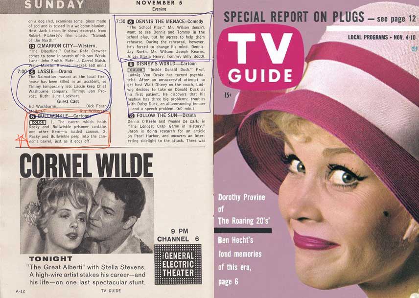 60's TV guide
