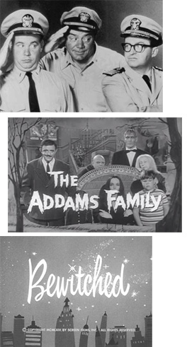 TV shows of the 60's