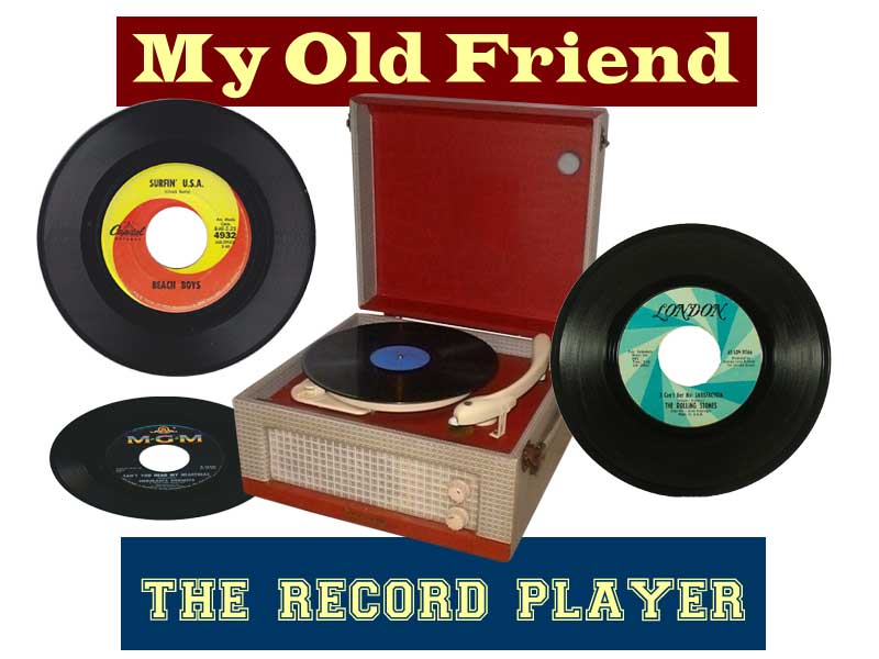 old record player