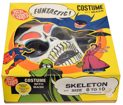 vintage skeleton costume
