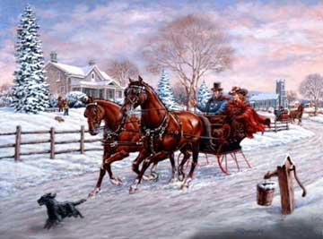 vintage christmas card
